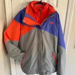 The Northface Colorblock Ski Jacket